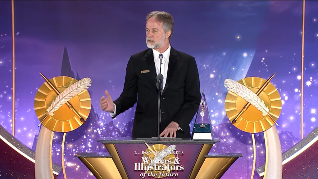 Lance Robinson Writer - Writers of the Future acceptance speech