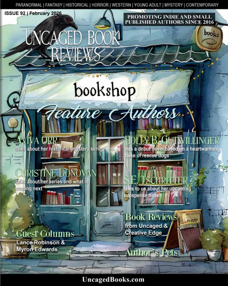 Uncaged Uncaged Book Reviews magazine cover